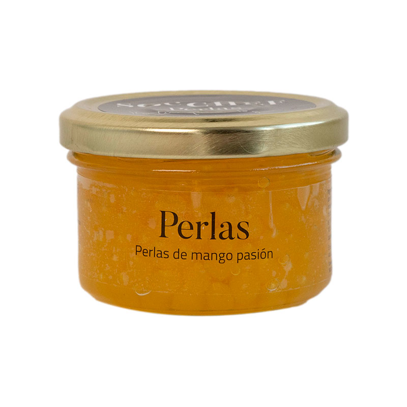 PERLAS DE MANGO PASIÓN 100g [10-16] : SocChefShop