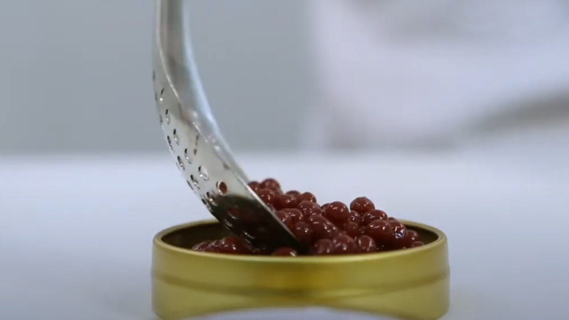 Caviar de frambuesa