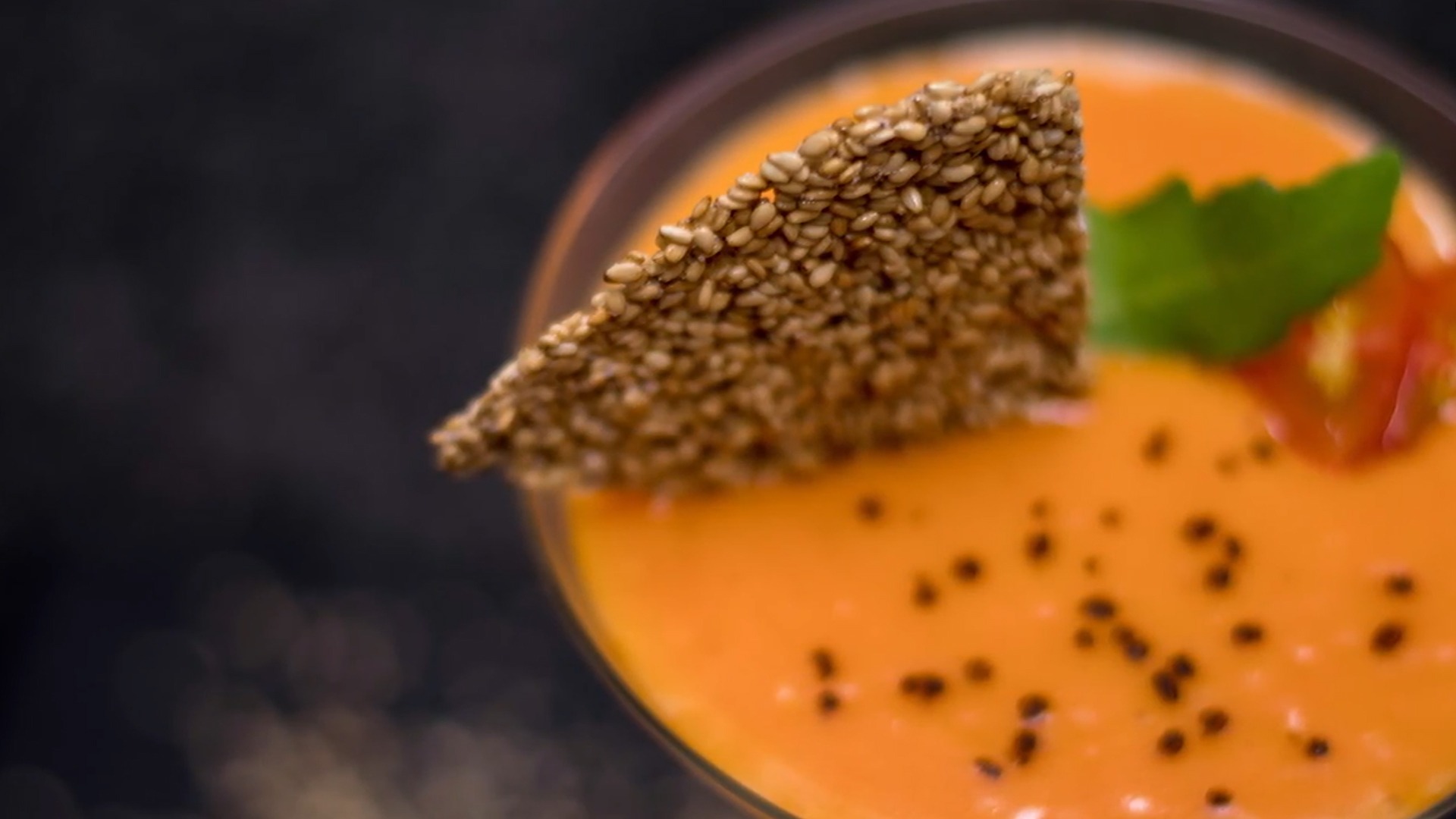 Crujiente de sésamo