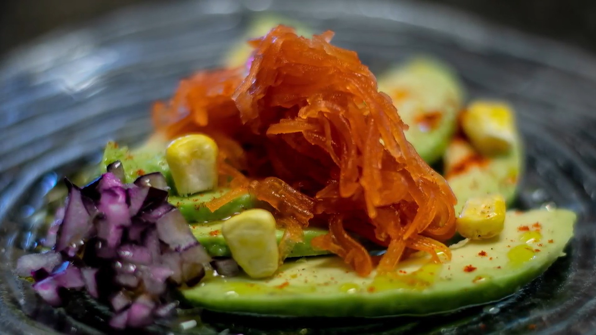 Cabello de ángel de tomate