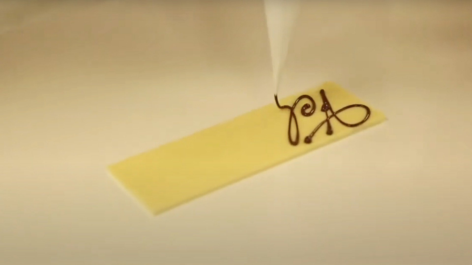 Manga pastelera para escribir