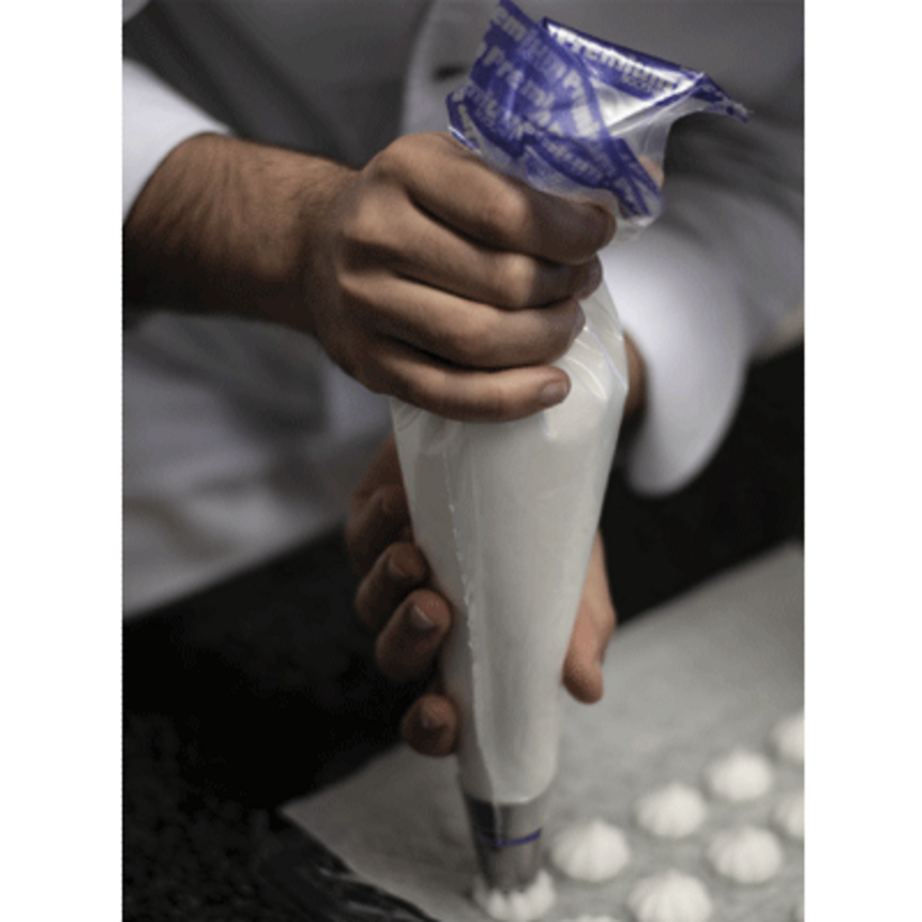 MANGA PREMIUM con punta azul 40cm 100 UN 2