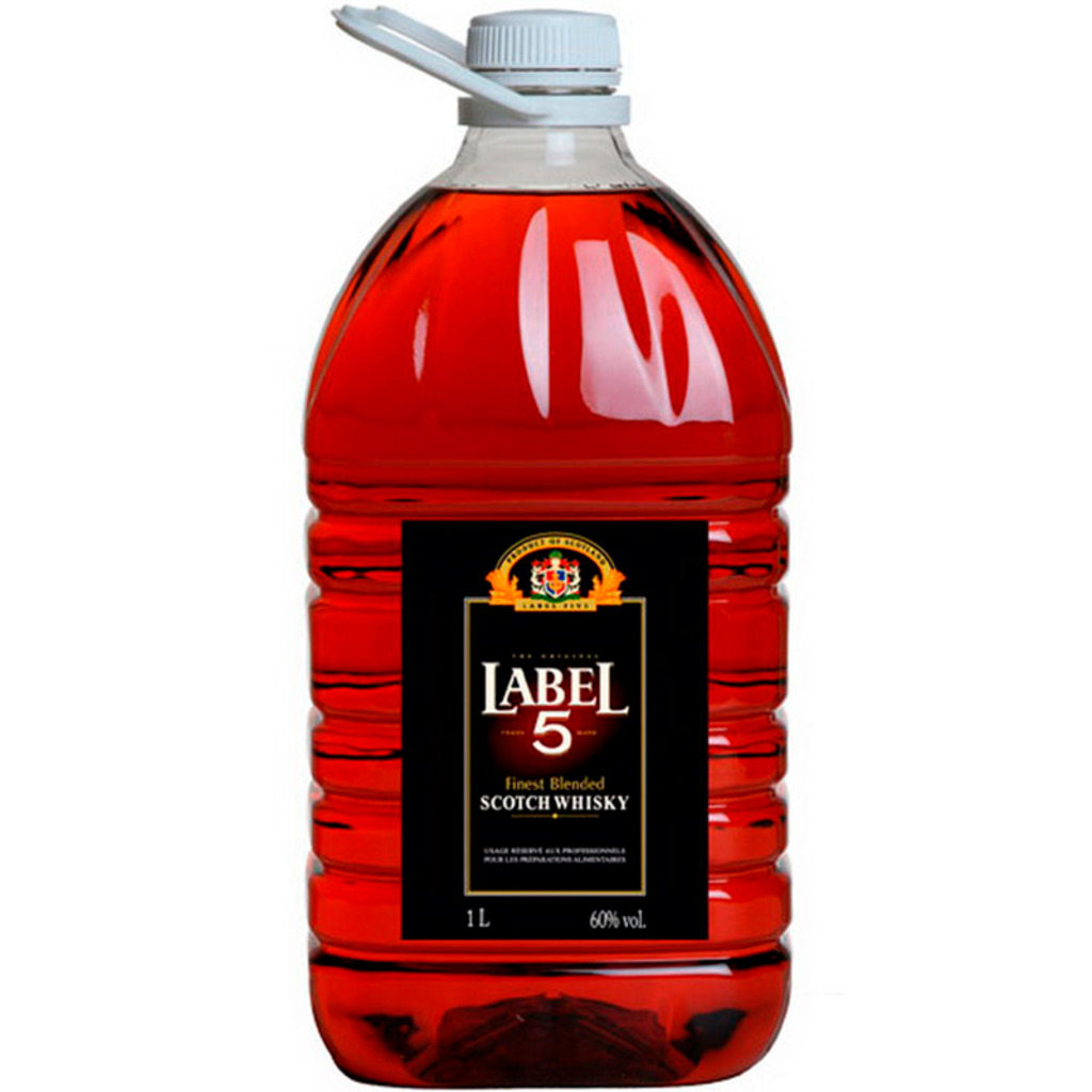 SCOTCH WHISKY LABEL 5  60º 5l