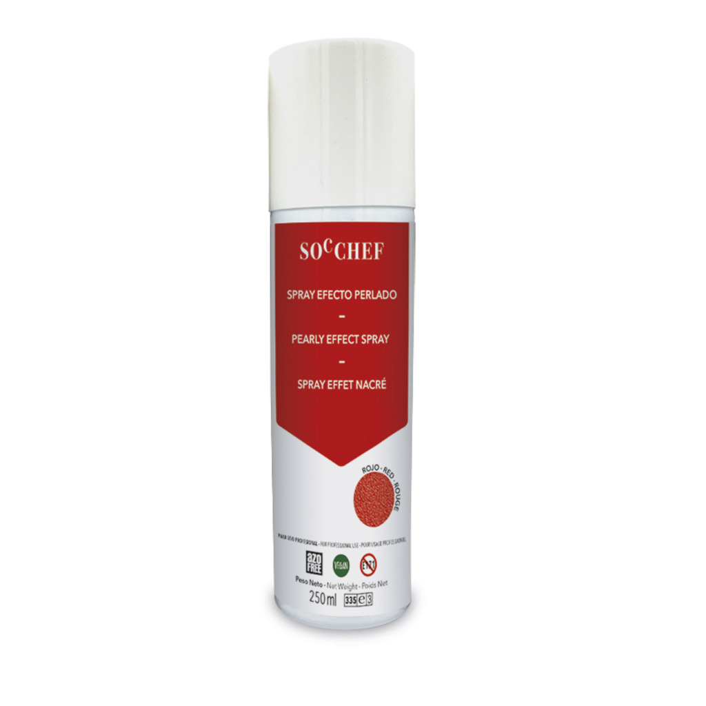 SPRAY EFECTO PERLADO ROJO 250ml