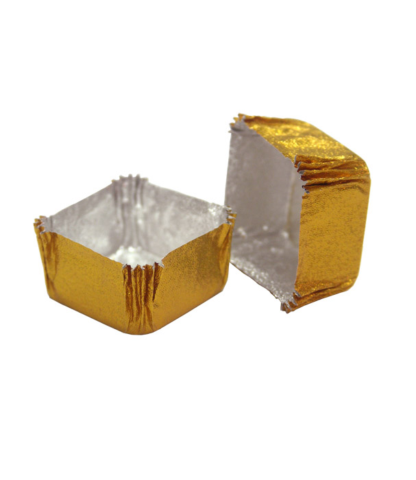 CÁPSULA DE ALUMINIO CUADRADA 35x35x13mm 2520 UN