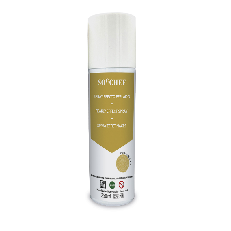 SPRAY EFECTO PERLADO ORO 250ml