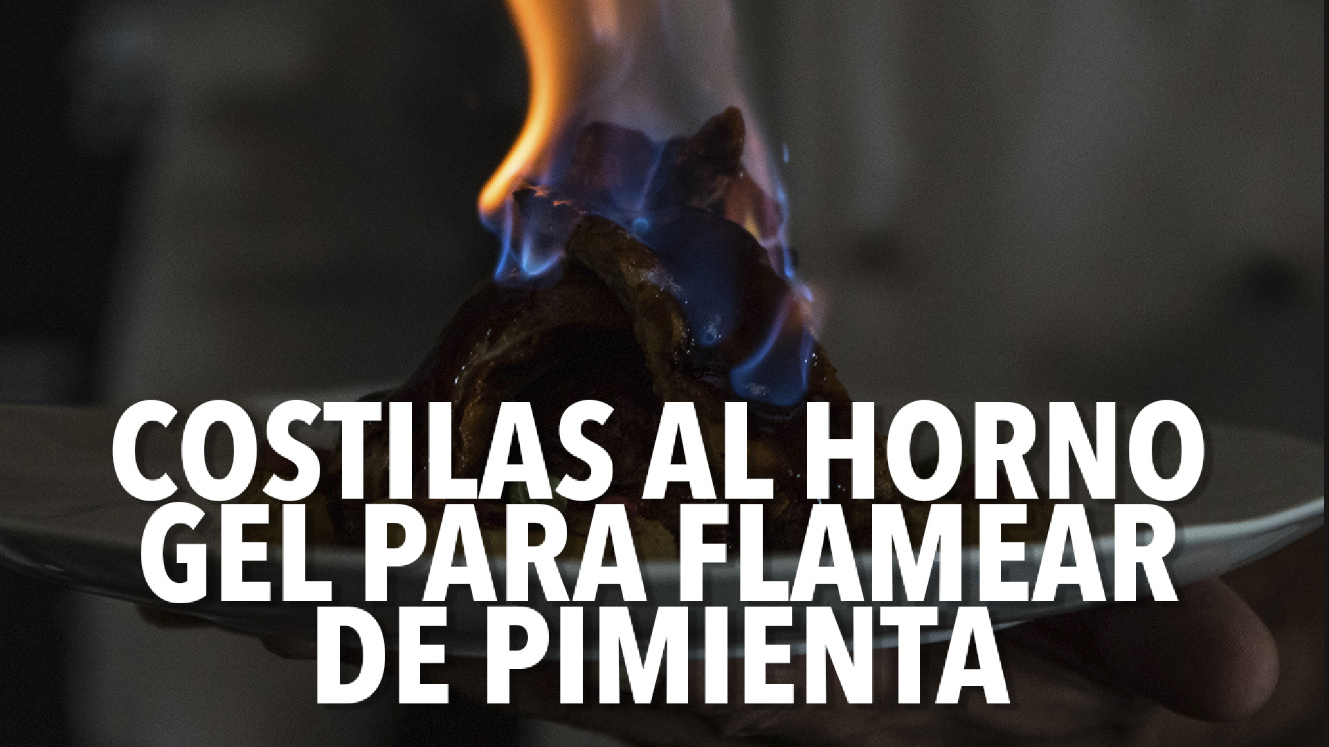 gel para flamear pimienta negra - costillas al horno gel para flamear pimienta negra - costillas al horno