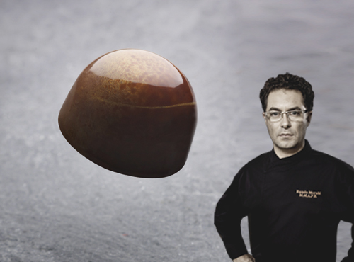 emulsión de cognac remy martin y praliné de avellana