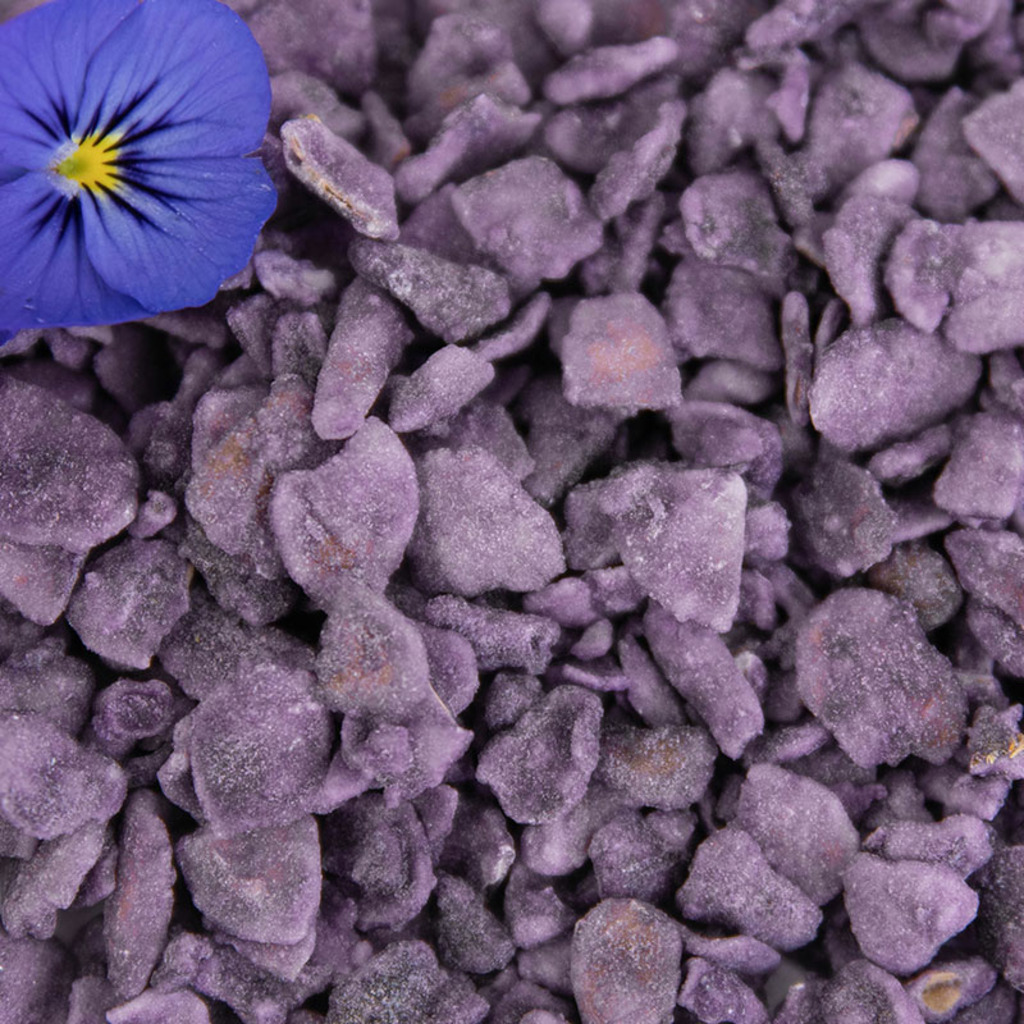 pétalos de violeta cristalizados 500g